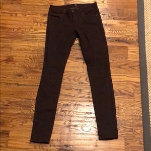 Just Black burgundy/wine color jeans, size 27